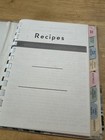 Vintage Mid Century Recipe Book Holder 5  X 7  