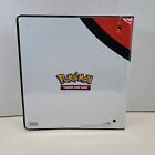 Ultra Pro Pokemon Poke Ball Portfolio 9 Pocket Folder Albums 3-ring Binder