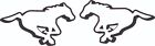 Calgary Barbwire  Red Center Stripe Inspired Full Size Football Helmet Decals