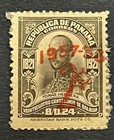 Travelstamps  1937 Panama Stamps Scott  309 - 1937-38 Overprint Mint Mogvlh