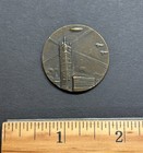 1934 Montevideo Uruguay Lz 127 Graf Zeppelin Flight Commemorative Medal  
