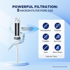 Filtered Water Bottle  32oz Stainless Steel Water Bottle  With Filter Cartridge