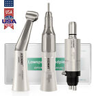 Azdent Dental Slow Low Speed Handpiece Straight Contra Angle Air Motor 4 2holes