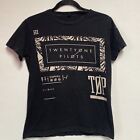 Twenty One Pilots Black 21 Clique Short Sleeve Concert T Shirt Size S