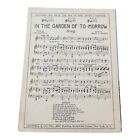 On Your Toes Glad To Be Unhappy Sheet Music Vintage Rodgers Hart George Abbott