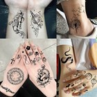 68 Sheets Large Half Arm Sleeve Temporary Tattoos For Men Women Forearm