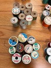 Lot 100  Spools Of Vintage Thread - Coats   Clark s  Singer  Talon  Corticelli