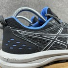 Asics Frequent Trail 1012a022 Women s Sz 9 Blue Hiking Trail Running Shoes Used