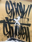 Stussy  X Og Slick   Silscreened The San Francisco Threat   18 X 24 Signed