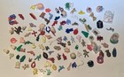 Vtg Lot Of 109 Cracker Jack Gumball Charm Toy Prize Hk Pk Penny King Mechanical