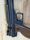 Crosman 2240 With Shrike Steel Frame   Sights  Walnut Grips