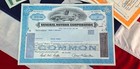  lot Of 100  Blue General Motors Corporation Stock Certificates Mixed Dealer Lot