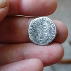 Domition Denarius   ad 81-96  Rome Nice Profile And Full Text On Obverse