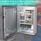 24  x24  x12   304 Stainless Steel Electrical Box  Ip66  Wall Mount Box