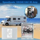 Rv 50 Amp Transfer Switch Automatic For Speedboats Home    