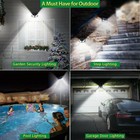 Solar Power 100 Led Light Pir Motion Sensor Outdoor Security Lamp Wall Garden