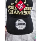 Washington Nationals 2019 Mlb World Series Champions Baseball Cap Nwt