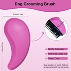 Small Dogs Puppy Brush Soft Dog Brush Gentle Hair Remover Easy Pet Grooming Home