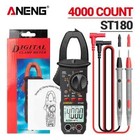 Digital Clamp Multimeter Tester Ac Dc Voltage Rms Amp Meter Auto Range Handheld