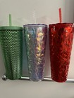 Starbucks 2023 - Christmas Tumblers - Lot Of 3 - All New 