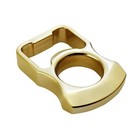 Handcrafted Brass Copper Beer Bottle Opener - Stylish Party Accessory  Gold Fini