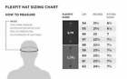Flexfit Premium Original Flatbill 6-panel Fitted Baseball Cap Hat New 