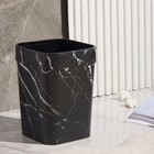 Plastic Square Office Trash Bin Bathroom Trash Bin Apartment Dorm Home Condos