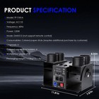 4 Shot Confetti Launcher  Electric Confetti Machine  Confetti Blower Shooter Dmx