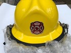 Vintage Military Fire Fighter Helmet With Face Shield 1977 Cairns Bros 
