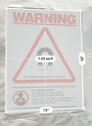 Mri Magnetic Field Safety Sign Rigid 12in X 16in Adhesive Strips