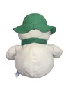 Vintage Eden Raymond Briggs The Snowman 15    Plush Stuffed Toy Green Hat Scarf