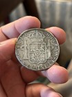 1806 Lima Jp Carlos Iiii Peru 8 Reales Silver Coin