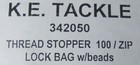 100 K e Tackle Stop Knot Slip Knot Bobber Stop With Beads For Slip Floats
