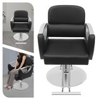 Black Hydraulic Barber Chair Salon Beauty Spa Tattoo Hair Styling Equipment Sale