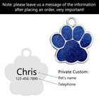 Personalized Pet Id Tag  Dog Tag  Cat Tag  Custom Cat Tag  Easy To Read  Pet Tag