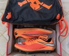 Rare Nike Hypervenom Phantom 1 Fg  orange White  Size Us 6 uk 5 5