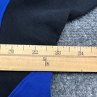 Nike Dri-fit Mens Royal Blue Black Full Zip Hoodie Training Jacket Large