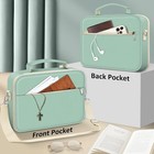 Large Bible Cover Carrying Book Case Church Bag With Pocket  Gift For Women Lady