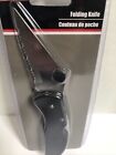 Tool Bench Folding Lock Back Pocket Serrated Knife Stainless Steel Free Ship