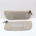 1994-2001 Dodge Ram 1500 2500 Sun Visors Set Lh Rh Lighted Oem Gray Cloth Tested