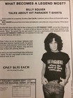 Devo  Billy Squier  Double Full Page Vintage Clipping