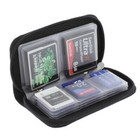 Memory Card Storage Bag Wallet 22 Slots For Cf sd micro Sd sdhc ms ds
