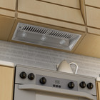 40  X 15  Zline Stainless Steel Range Hood Insert Powerful Led 695-40