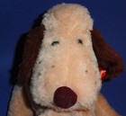 Vtg Princess Soft Toys Plush Puppy Dog Cream Tan Brown Long Legs Stuffed Animal