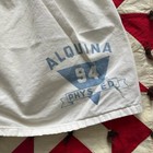 Vintage 1950s 60s Gym Shorts As Is Worn Flaws White Small Size 