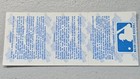1989 World Series Game 1 Ticket Stub Oakland A s Vs  San Francisco Giants