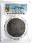 1819 Great Britain England George Iii Crown Coin Pcgs Uncirculated Detail Unc Ms