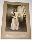 Rare Antique Id d Hs Graduate Blanche M  Dow  New Hampshire Cabinet Photo  Us 