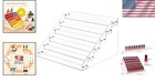 Nail Polish Organizer Display Stand Shelf Holder Rack Acrylic 6 Tier 72 Bottles