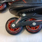 Chicago Roller Skates Inline Black Red Quad Boys Girls Kids Size 1 - 4